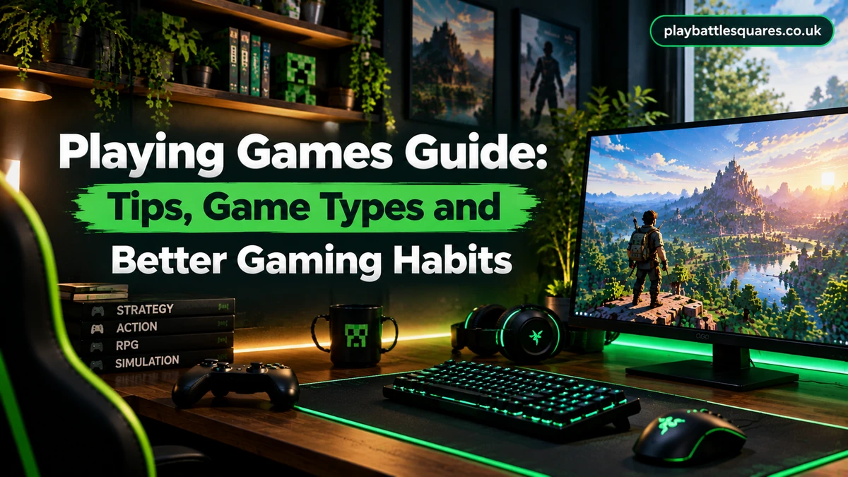 Playing Games Guide – Tips, Game Types and Better Gaming Habits